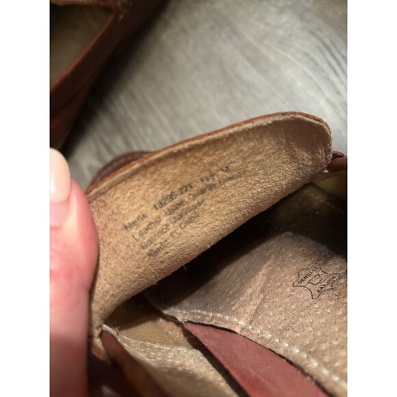 Florsheim Brown Leather Driving Loafers Mens Size 11.5M Slip-On Motor Moc - Picture 8 of 9